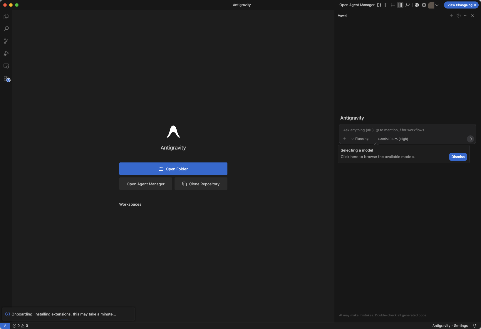 Google Antigravity Banner